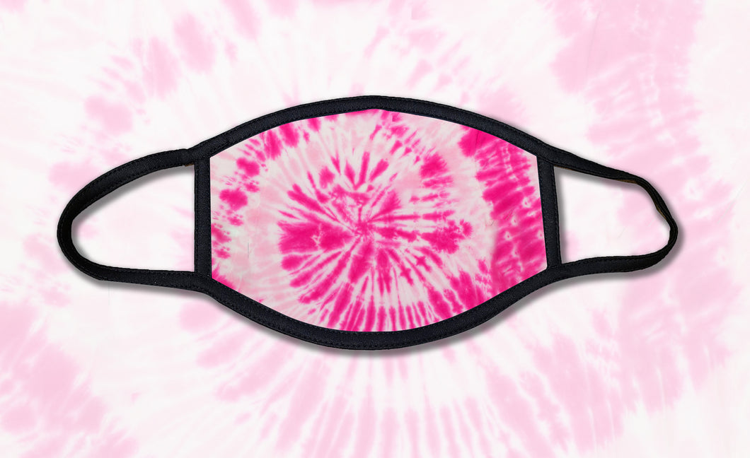 Light Pink Tie Dye Face Mask