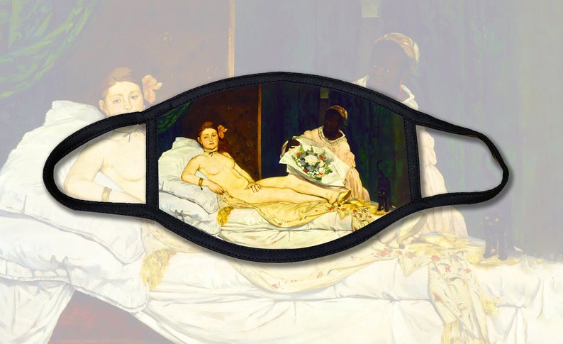 Manet Olympia Face Mask
