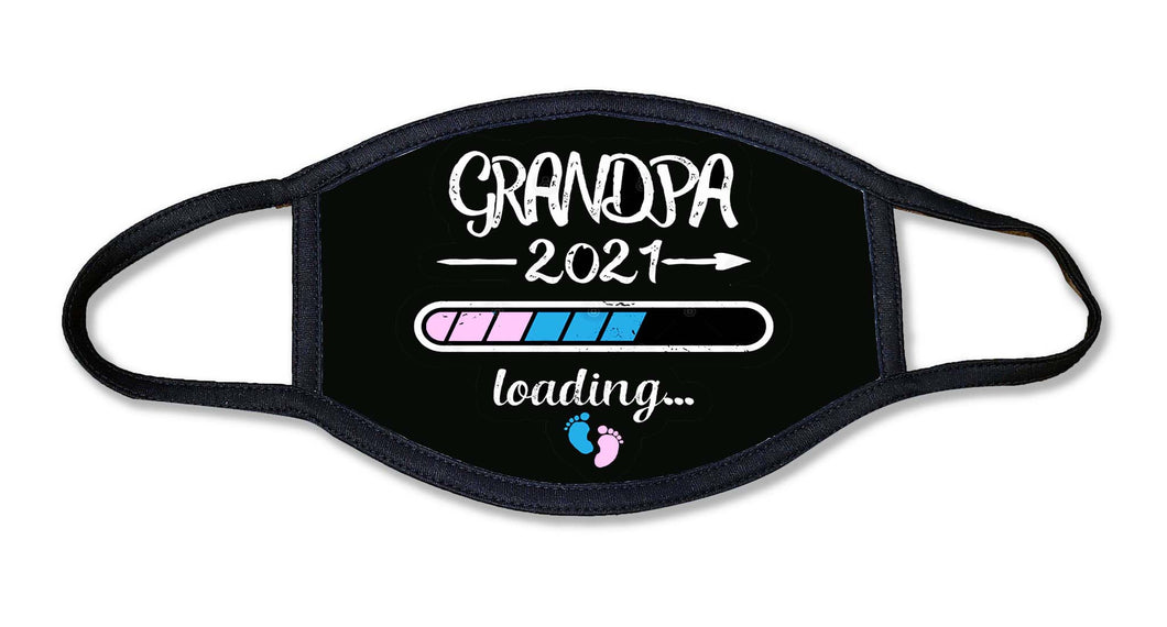 Expecting Grandpa 2021 Face Mask