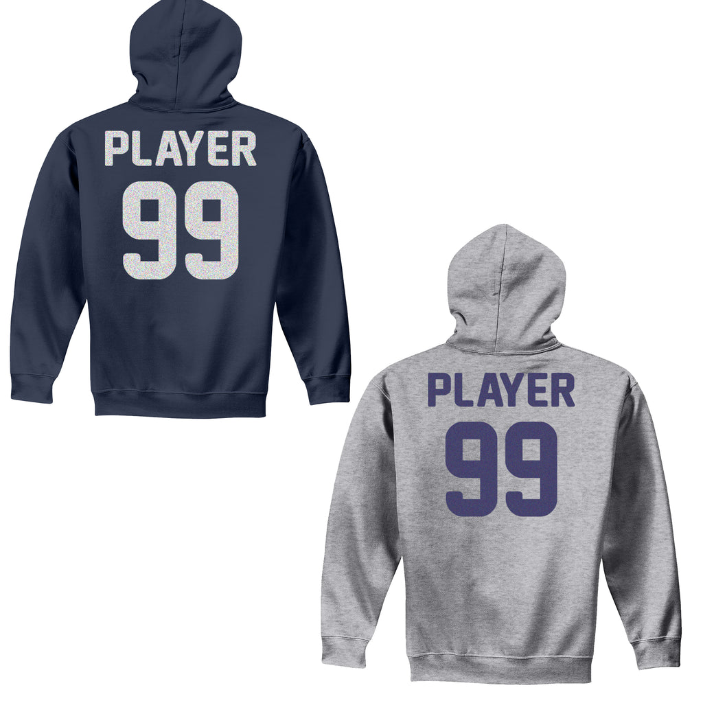 Glitter Cotton Hoodie Youth Fanatics Gear