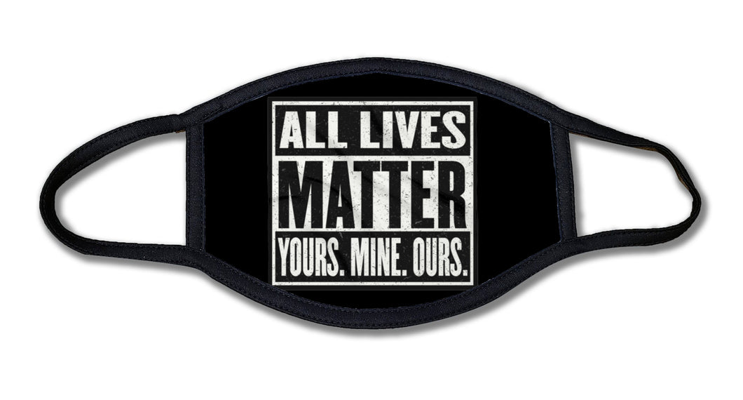 All Lives Matter Face Mask