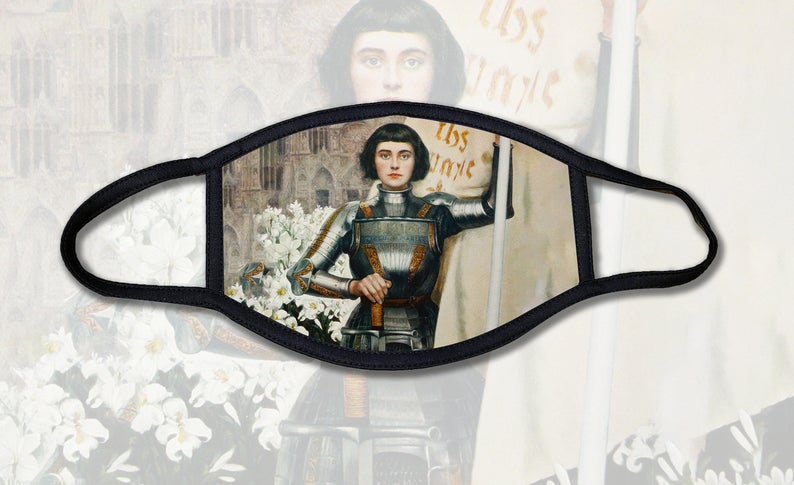 Joan of Arc Face Mask
