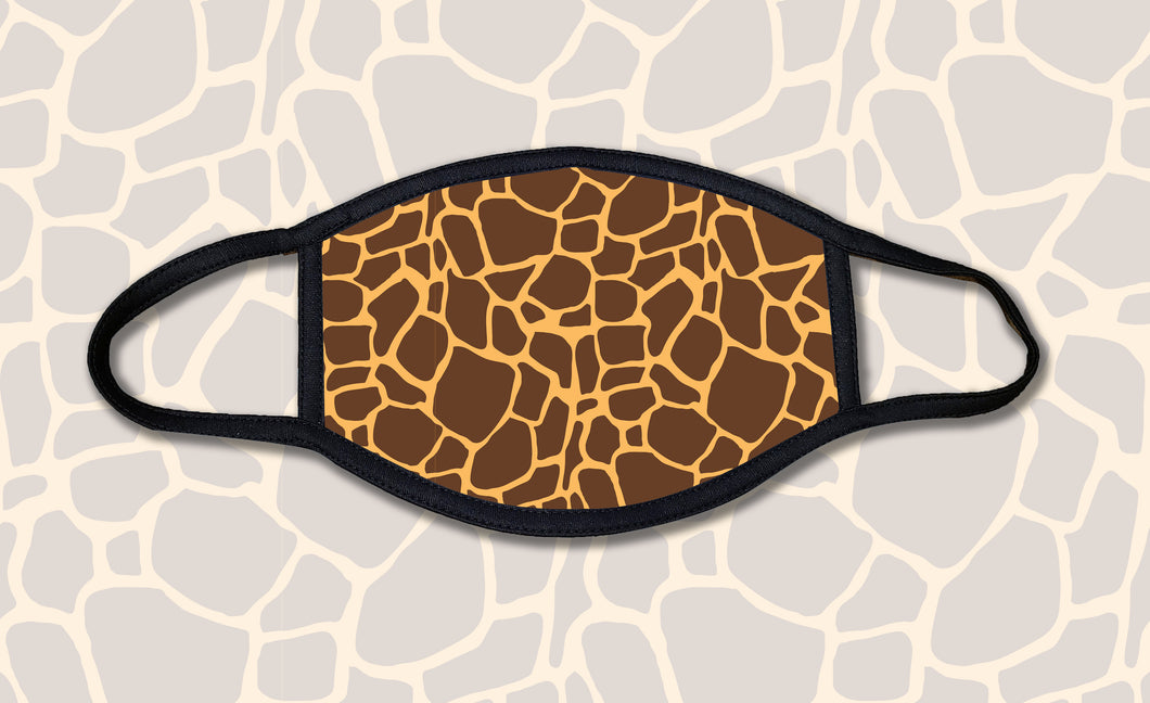 Giraffe Print Face Mask