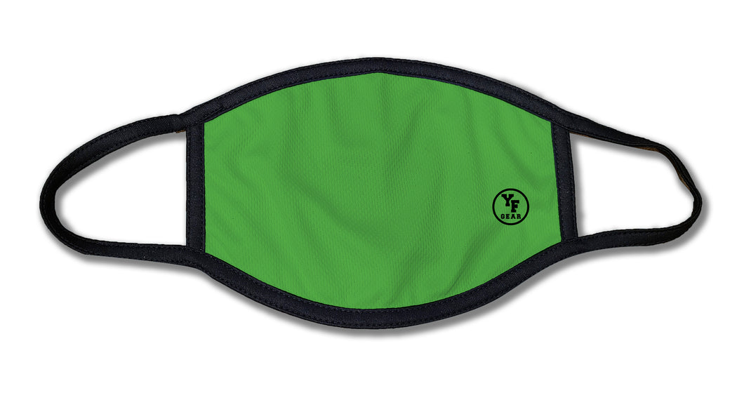 Green Color Face Mask