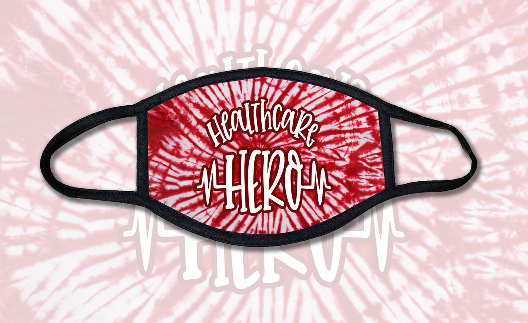 Healthcare Hero - Red Face Mask