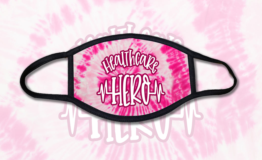 Healthcare Hero - Pink Face Mask