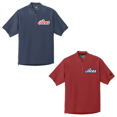 Aces New Era Batting Jacket w/ Embroidered Logo