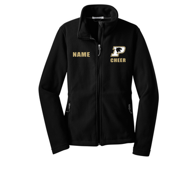POINT BORO PANTHERS CHEER FLEECE JACKET EMBRIODERY