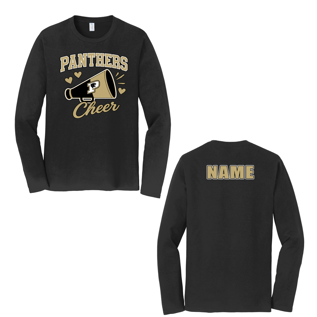 POINT BORO PANTHERS CHEER LONGSLEEVE TSHIRT