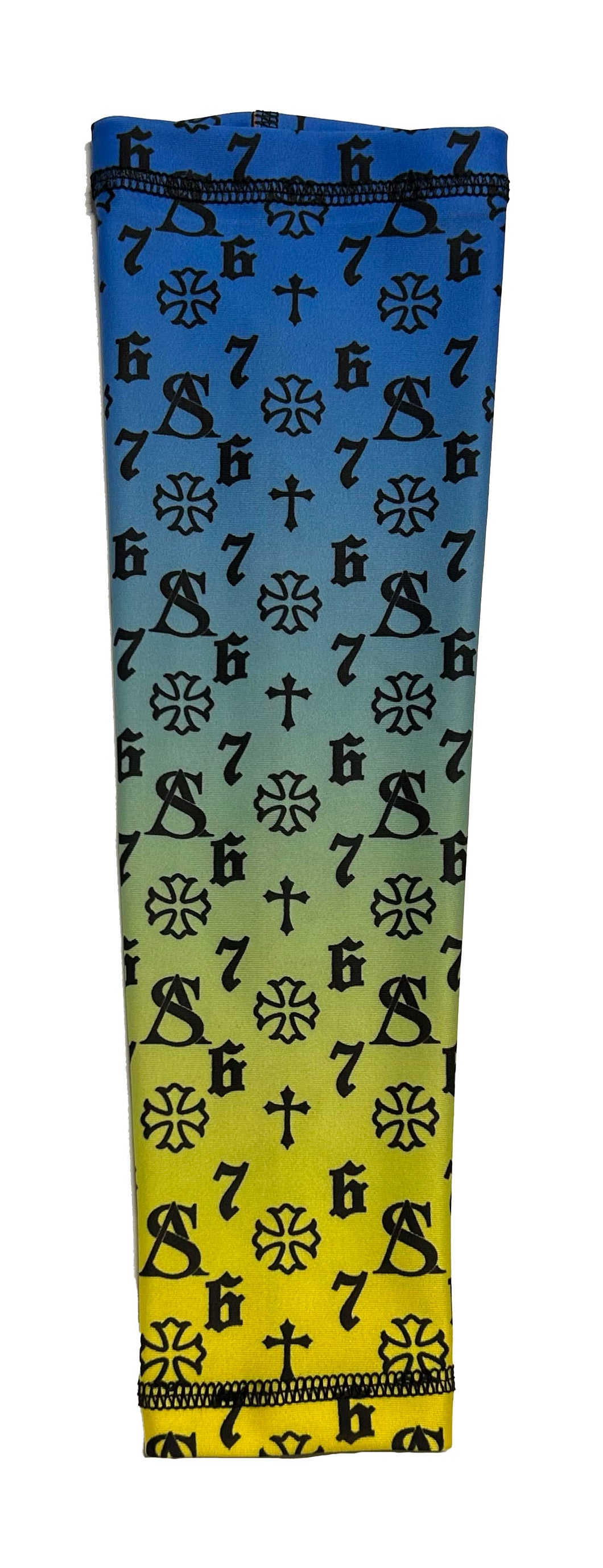 Black 67 Blue to Yellow Arm Sleeve