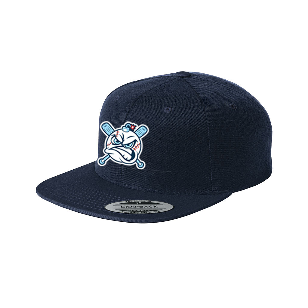 bombers gear Bombers Baseball Embroidered Logo Snap Back Cap