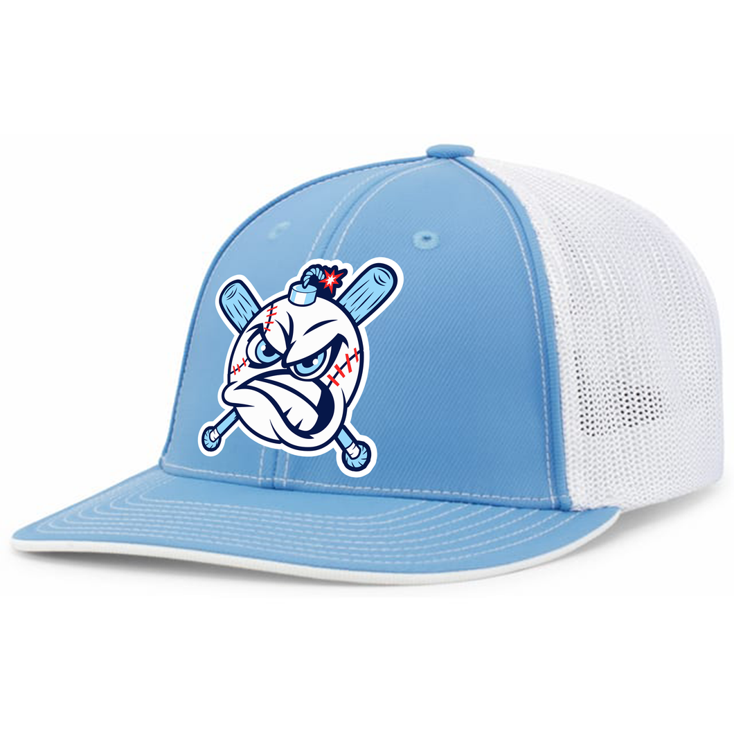 Bombers Baseball Embroidered Ball Logo Hat