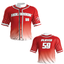 Color Fade Baseball Full Button Jersey