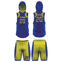 Color Block Uniform Jersey & Shorts Set