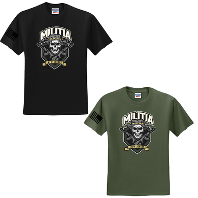 NJ Militia Cotton T-Shirt