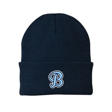 Bombers Baseball Embroidery Beanie Hat