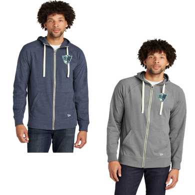 FTHS Patriots Embroidered New Era Zip Up Hoodie