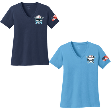 GPC Ladies Short Sleeve V-Neck Shirt