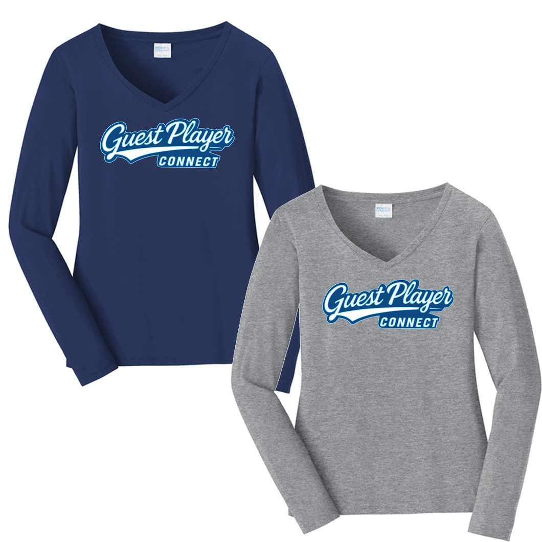 GPC Ladies Long Sleeve V-Neck Shirt