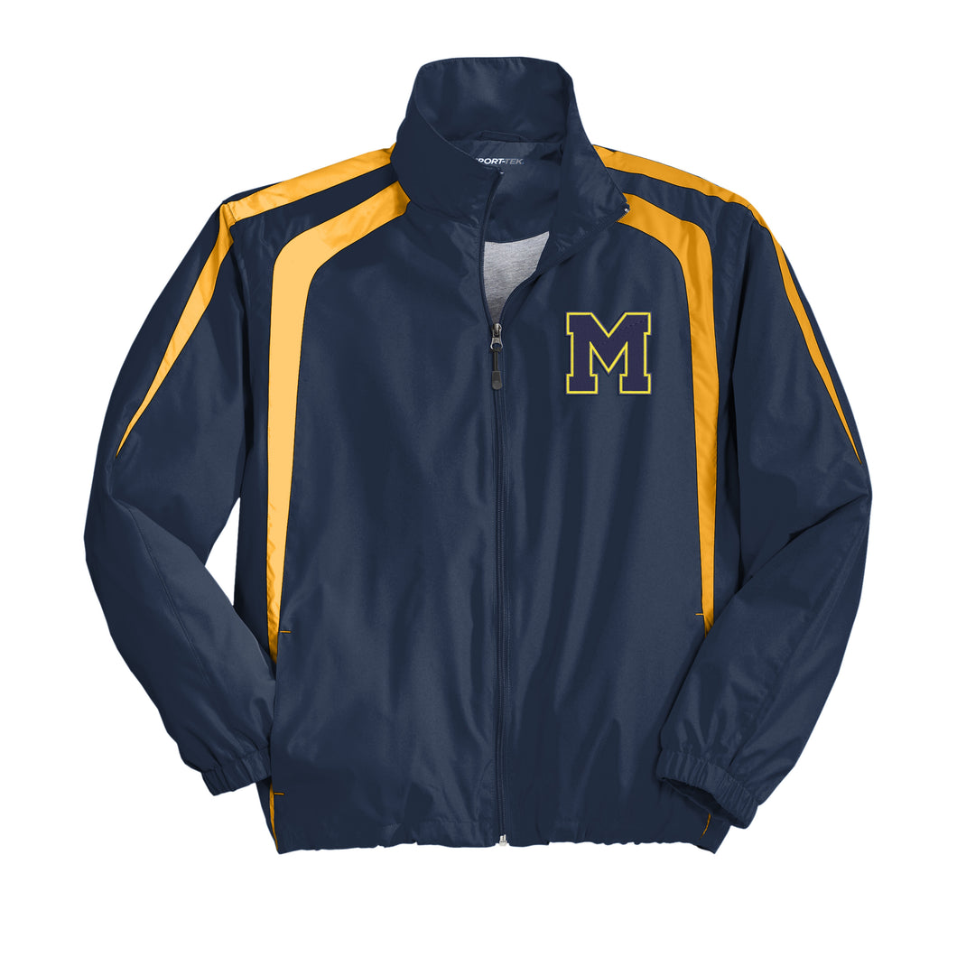 Marlboro Mustangs Raglan Jacket w. Embroidered Logo