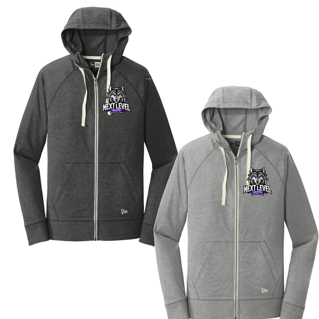Next Level Elite Culture Basketball Men's New Era Zip Up Hoodie