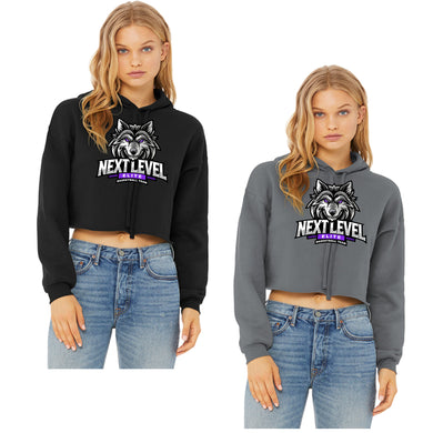 Next Level Elite Culture Basketball Ladies Crop Hooded Pullover