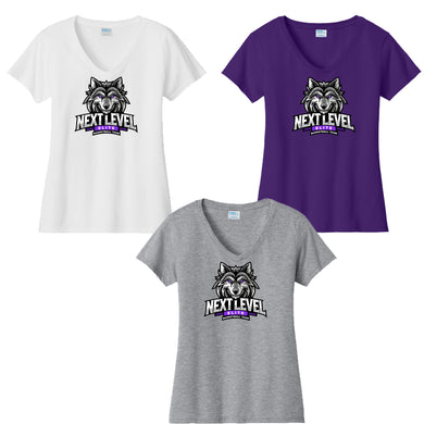 Next Level Elite Culture Basketball Women's V-Neck Shirt