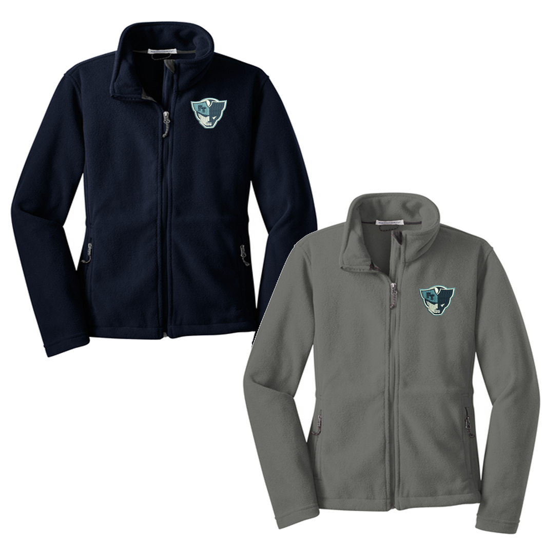 FTHS Patriots Women's Fleece Jacket with Embroidered Logo