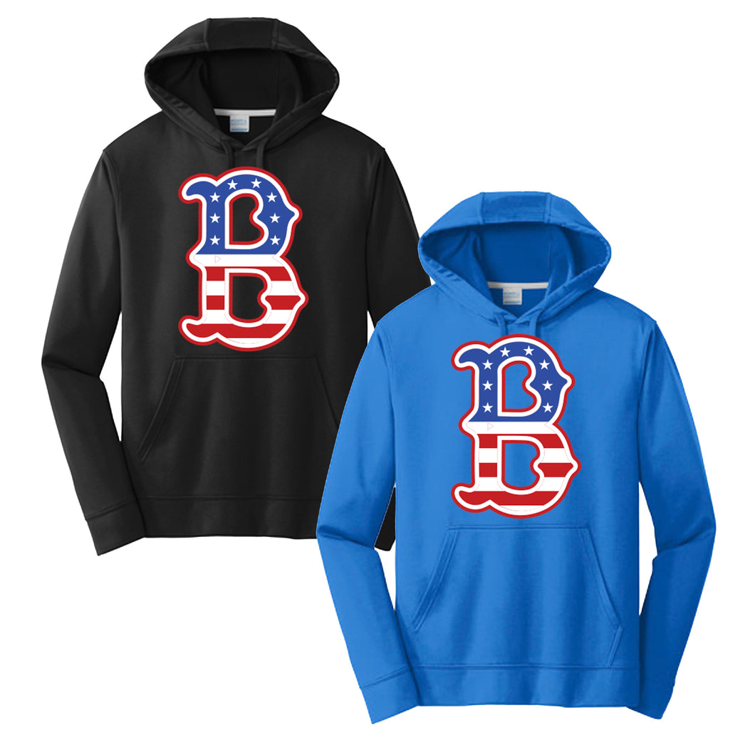 Brick Little League Performance Hoodie