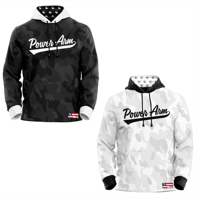 Power Arm Baseball Camo Game Day Hoodie (No customization)
