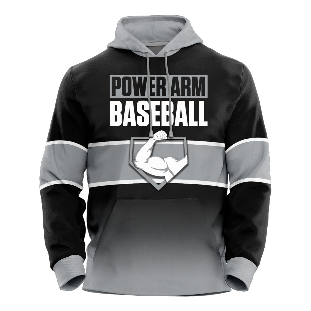 Power Arm Baseball Fan Gear Hoodie