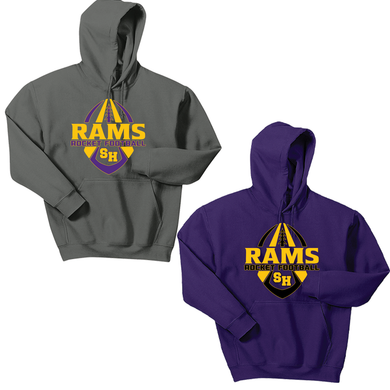 Rams Football Cotton Hoodie