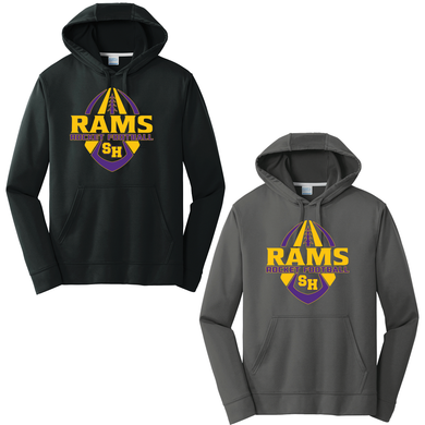 Rams Football Performance Hoodie