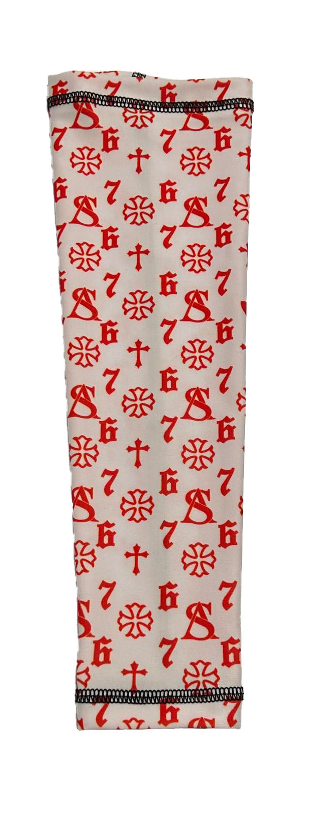Red 67 White Arm Sleeve
