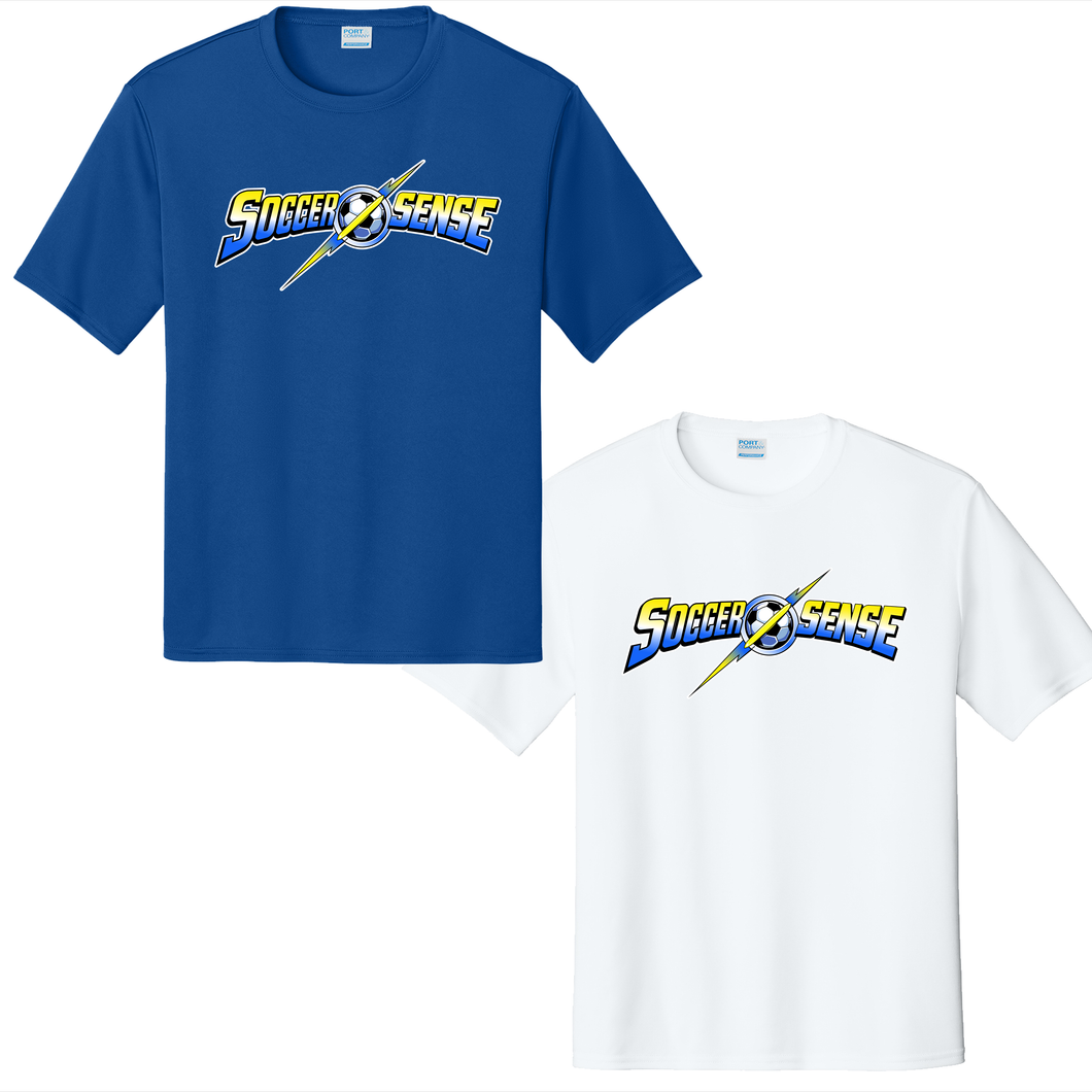 Soccer Sense Lightning Logo Sri Fit Tee