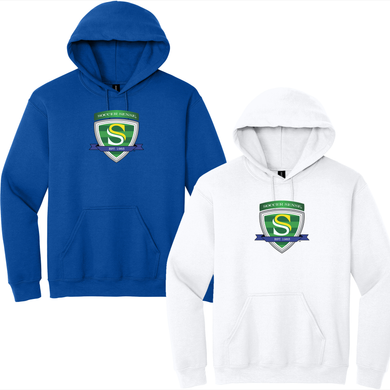 Soccer Sense Shield Logo Hoodie