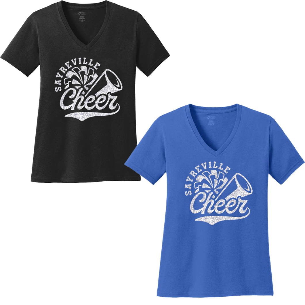 Sayreville Cheer V-neck Shirt