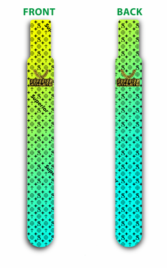 Black and Blue/Yellow Superior Flag