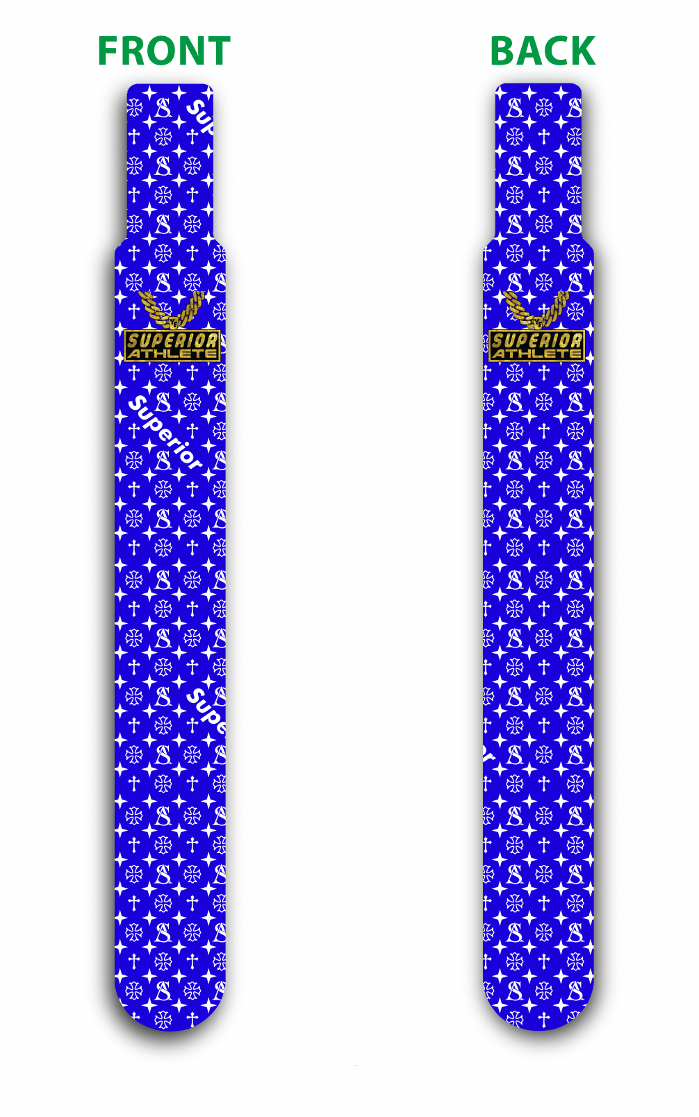 White and Blue Superior Flag