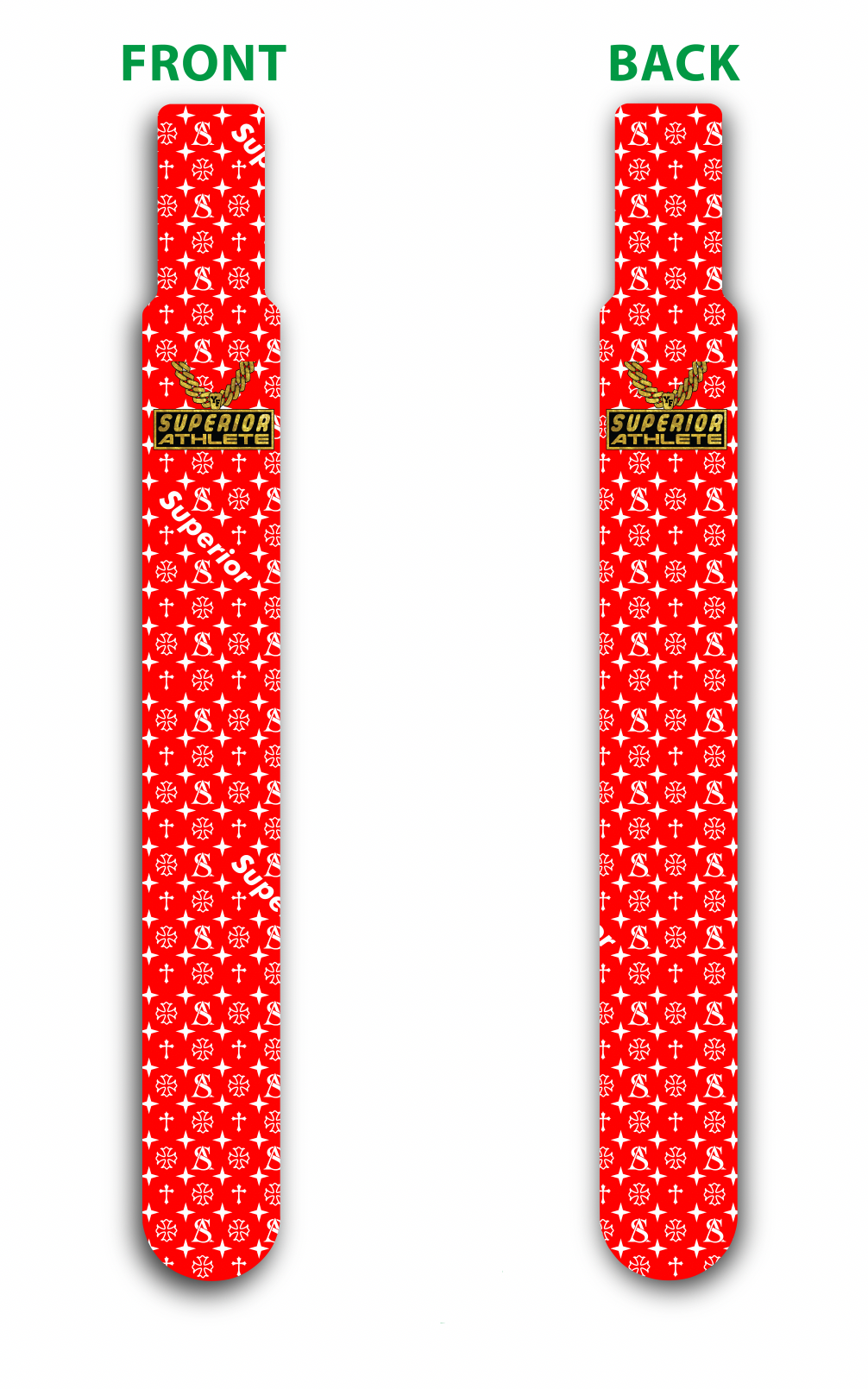 White and Red Superior Flag