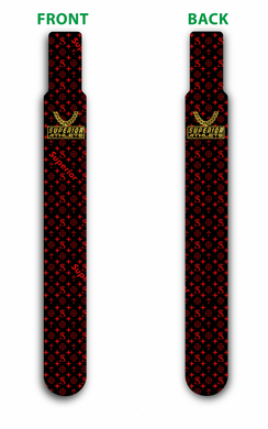 Red and Black Superior Flag