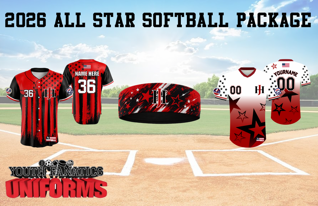 Jackson Holbrook 2026 All Stars Softball Package