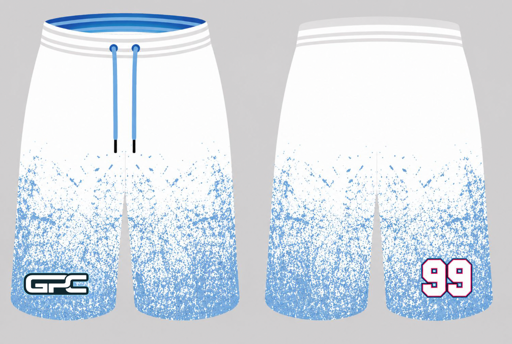 GPC Cooperstown Shorts Blue Fade