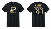 PANTHERS FOOTBALL COTTON T-SHIRT
