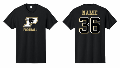PANTHERS FOOTBALL COTTON T-SHIRT