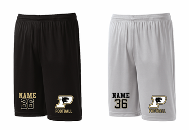 PANTHERS FOOTBALL TRAINING SHORTS