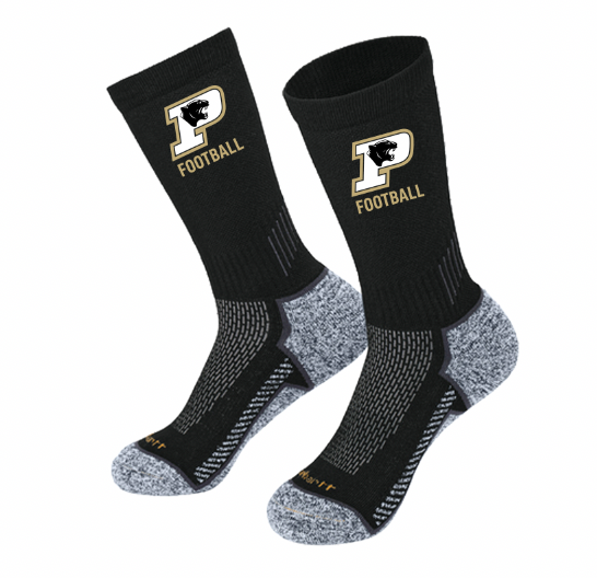 PANTHERS FOOTBALL ELITE LOGO SOCKS