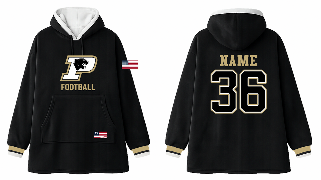 PANTHERS FOOTBALL SNUGGIE