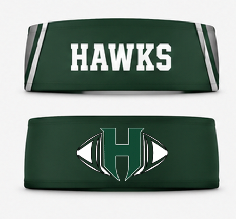 HAWKS Football Headband