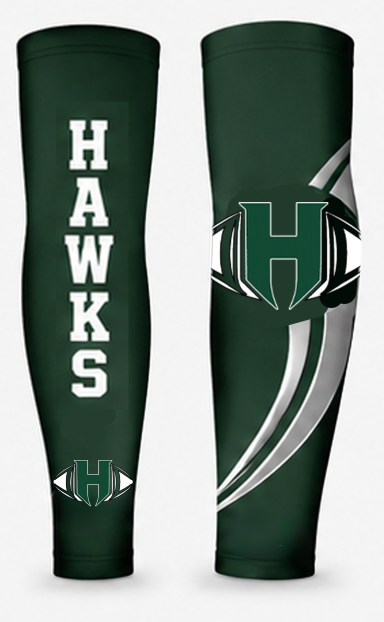 HAWKS Football Arm Sleeves